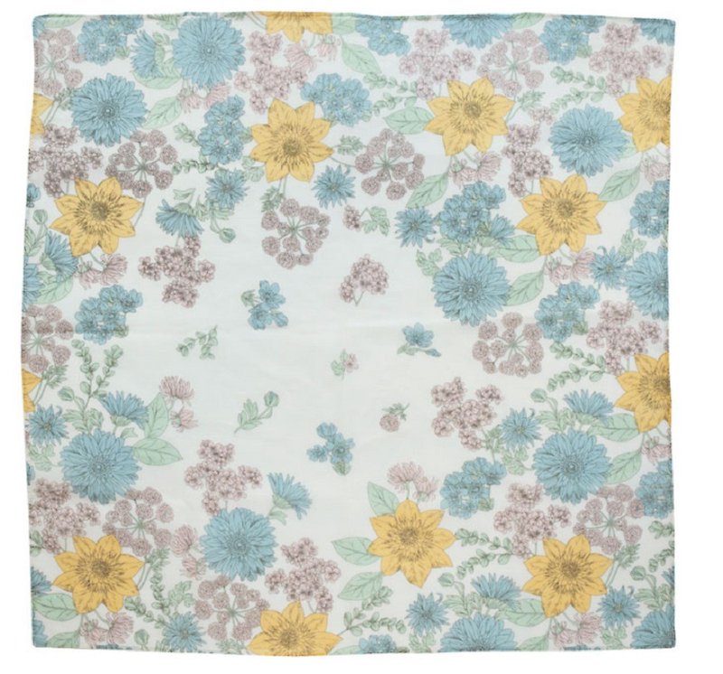 Earth tree fair trade fair trade - organic cotton handkerchief (Japan) - Handkerchiefs & Pocket Squares - Cotton & Hemp 