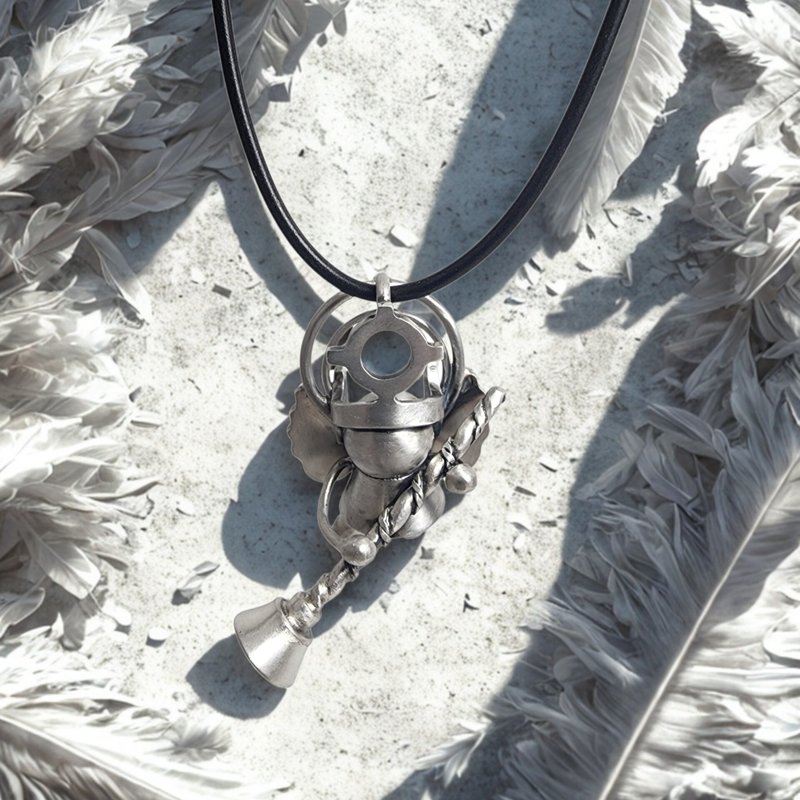 覚醒と変容_審判 • Judgement_タロットシリーズ×金属工芸手作×純銀 - ネックレス - シルバー シルバー