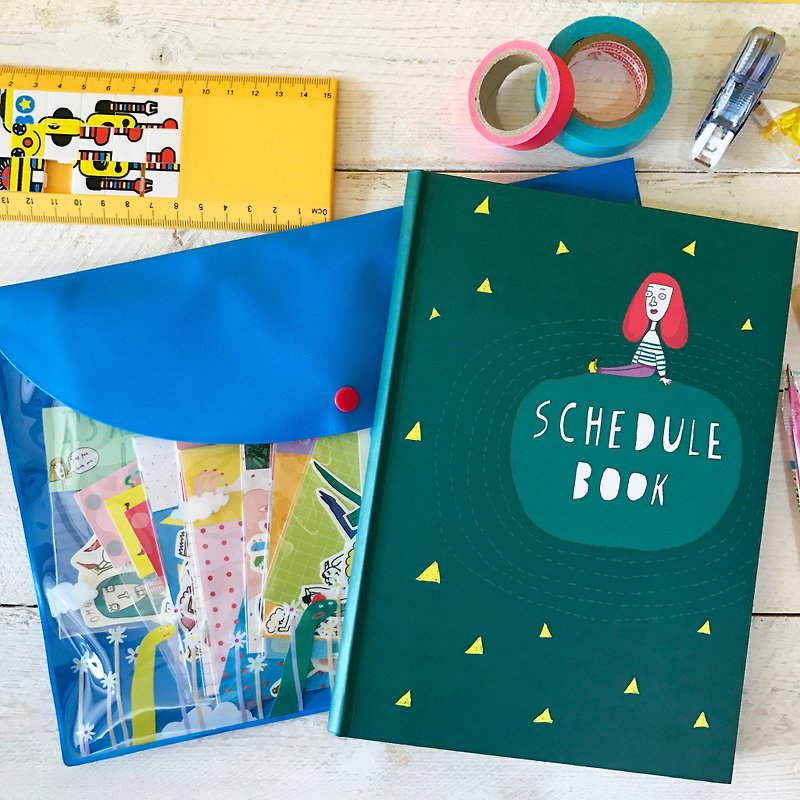 [20% off! ] PDA life (sticker pack x 15 + Calendar + baby bags) <Get Die stickers 1!> - Notebooks & Journals - Paper Multicolor