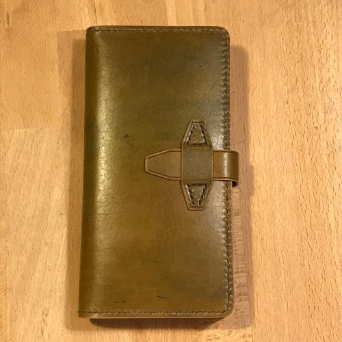 LouisRay Leather 純手工縫製皮件 純手工製作手工染色皮革長夾護照夾免費印字繡字