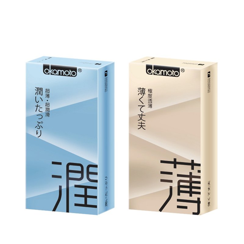 Okamoto | City series sanitary condoms_10 pieces - Adult Products - Latex Transparent