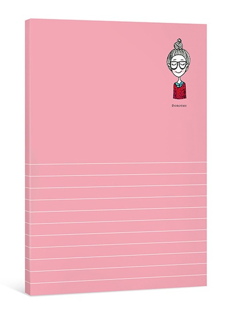 Dorothy Simple and Universal Monthly Notepad-Red (9AAAU0006) - Notebooks & Journals - Paper Red