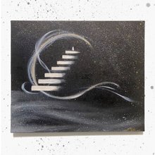 癒しの絵画 原画 Morning and Night SM オリジナルアート