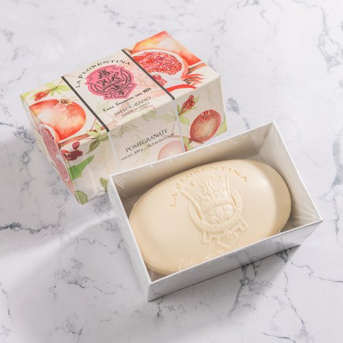 La Florentina 【快速出貨】義大利手工香氛皂 300g-石榴