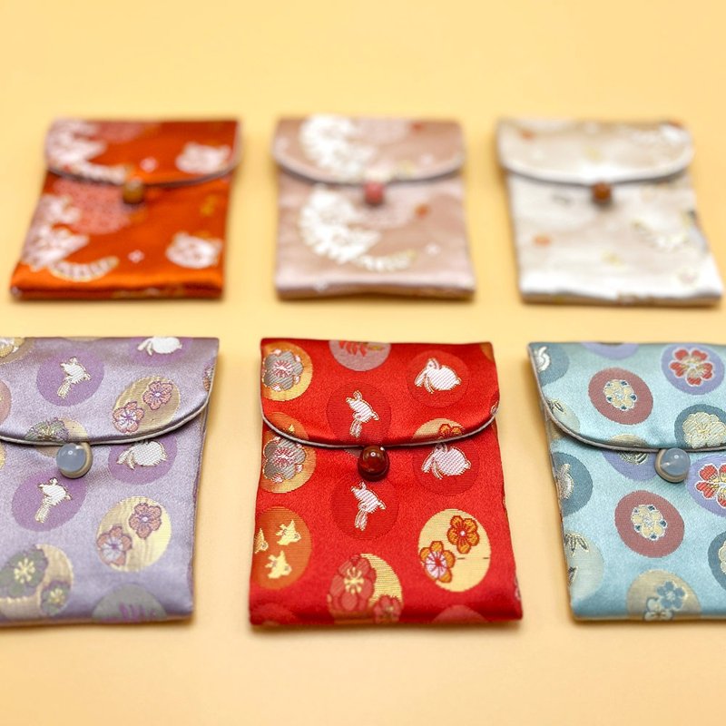 好福氣收納袋 生日 彌月 結婚 金飾 包裝 紅包袋 禮金袋 收納袋 - 紅包袋/春聯 - 棉．麻 