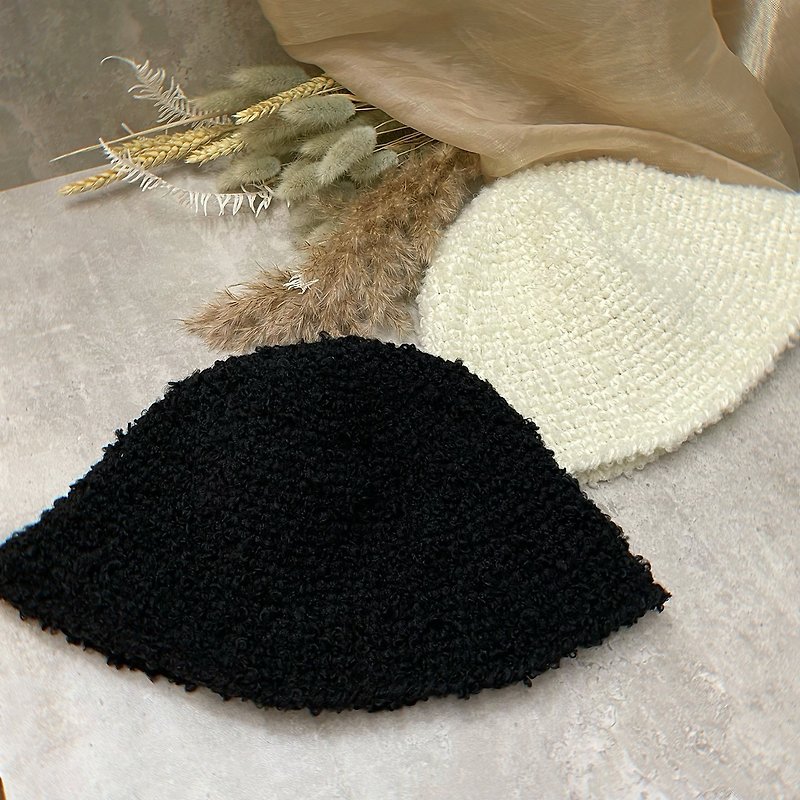 Crochet hat*bucket hat - หมวก - ผ้าฝ้าย/ผ้าลินิน 