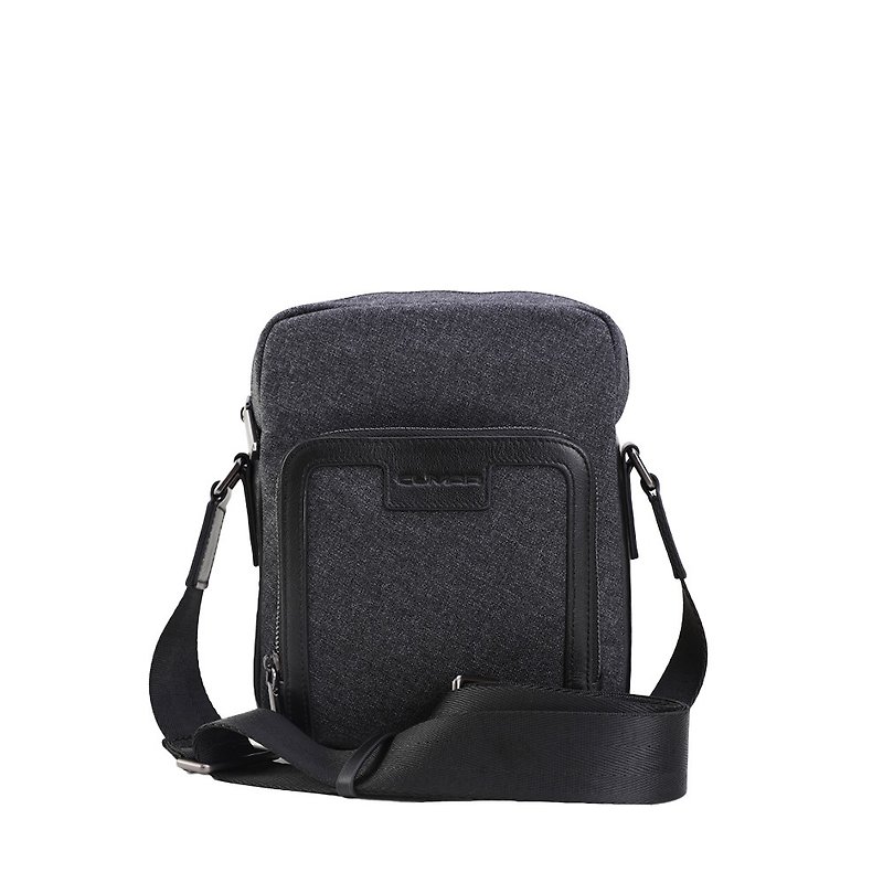 CUMAR COWBOY CROSSBODY BAG - Messenger Bags & Sling Bags - Genuine Leather Black