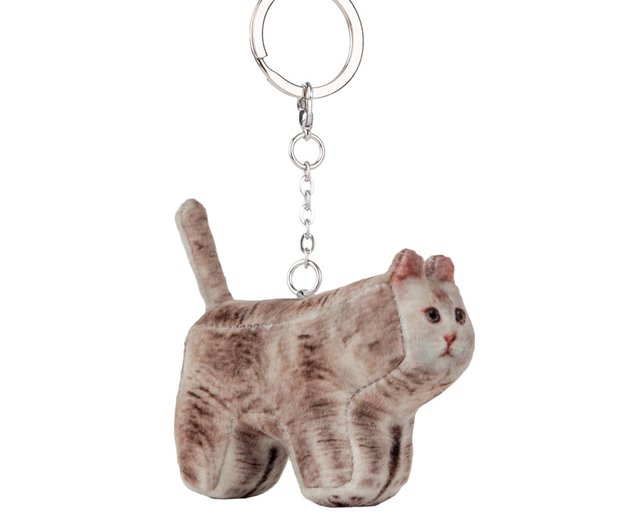 キーホルダー・キーリング [SOFTTHUMBNAIL]Moca, British Shorthair Moca, British Shorthair - Shop SOFT THUMBNAIL Keychains - Pinkoi