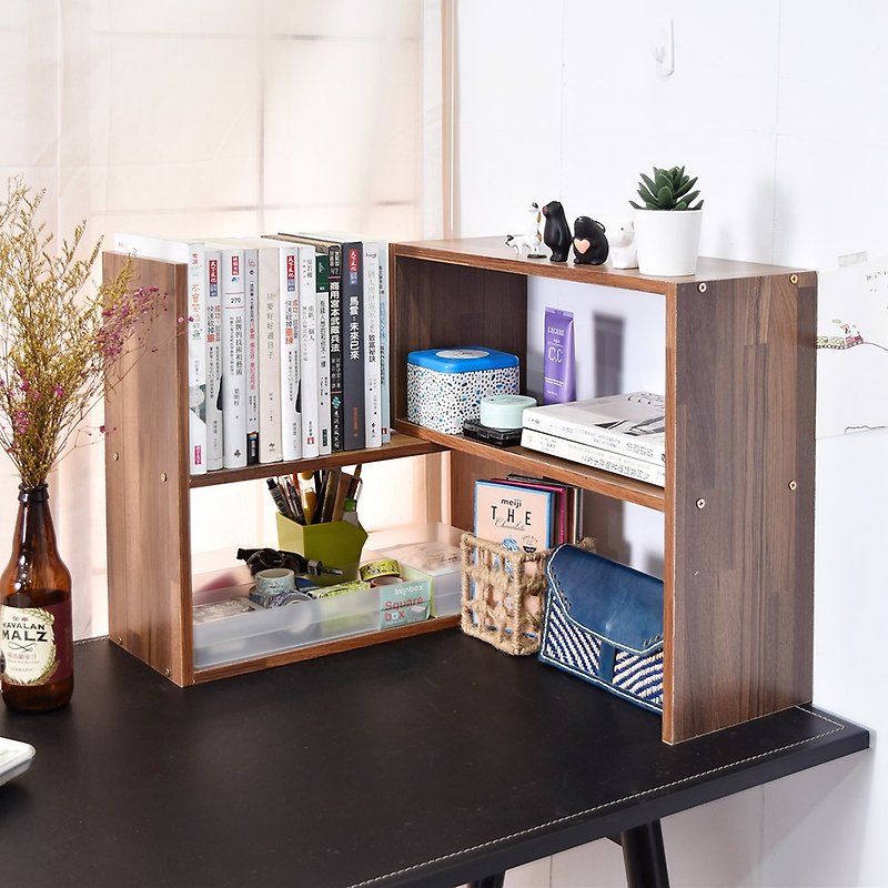 P-type desk bookshelf set Kaibao Home【H01238】 - Other Furniture - Wood 
