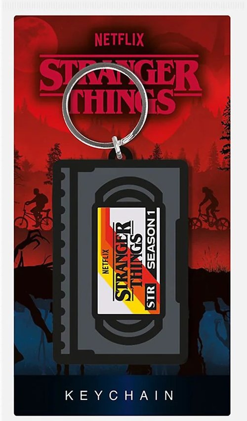 Dope 私貨 【怪奇物語】VHS錄影帶造型鑰匙圈/Stranger Things