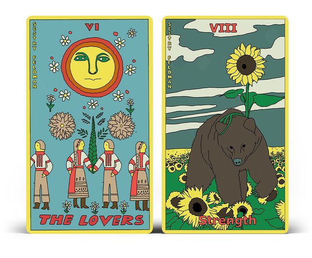 【希少・未使用】Glory to Ukraine Tarot Glory to Ukraine Tarot – Pentagram Publishing