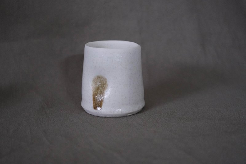 白釉野斑- 握杯、茶杯-2 - 茶壺/茶杯/茶具 - 瓷 