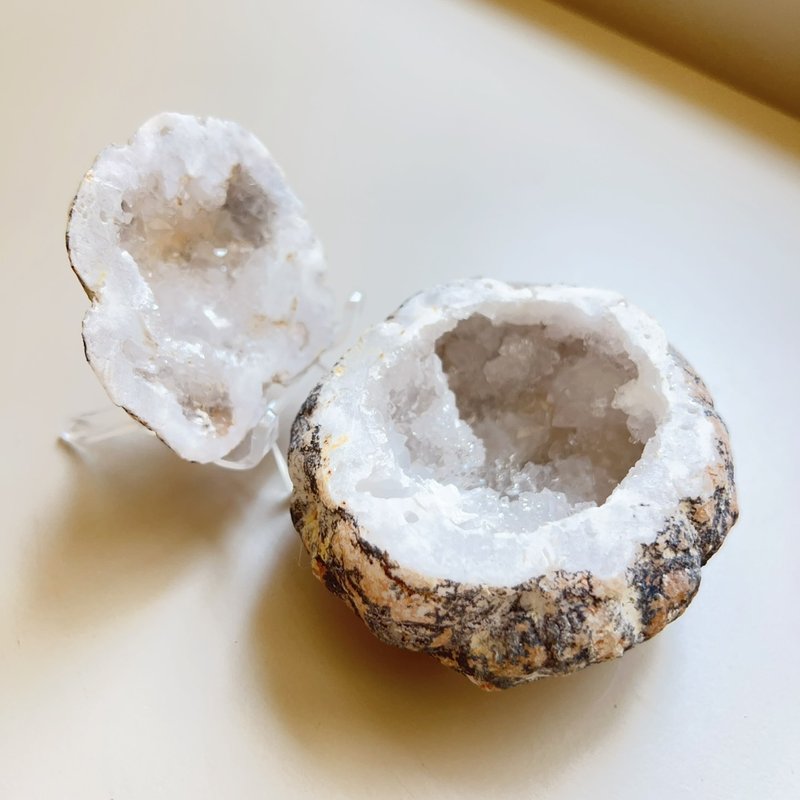 S-9 摩洛哥白水晶聚寶盆 - 擺飾/家飾品 - 水晶 