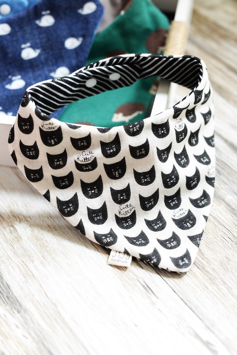 Handmade - Baby Triangle Scarf - Baby Gift Sets - Cotton & Hemp 