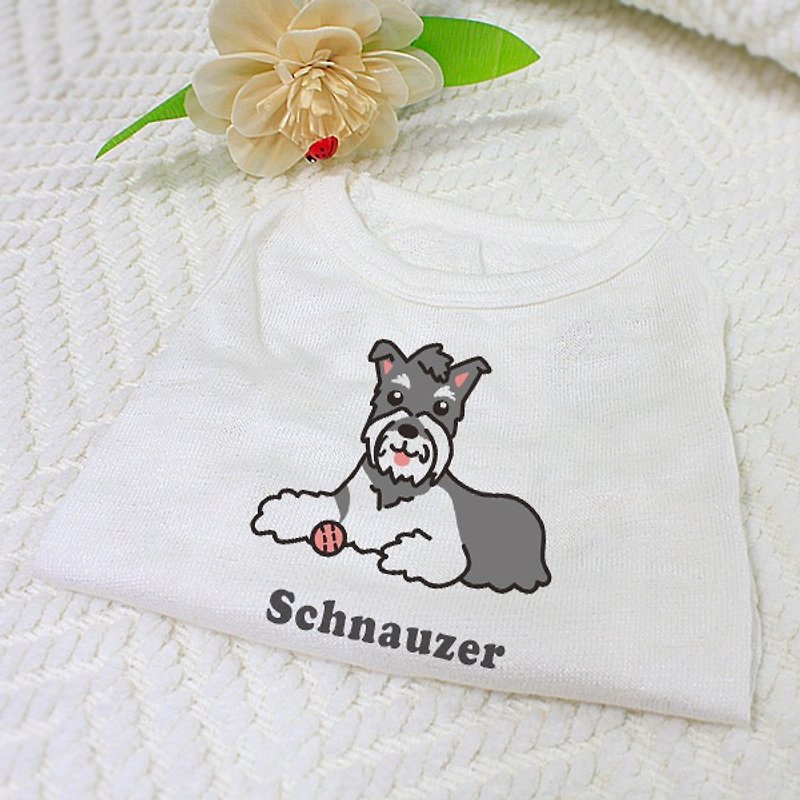 [NINKYPUP] Dog Reflective Clothes- Schnauzer, customized design - Clothing & Accessories - Cotton & Hemp Multicolor