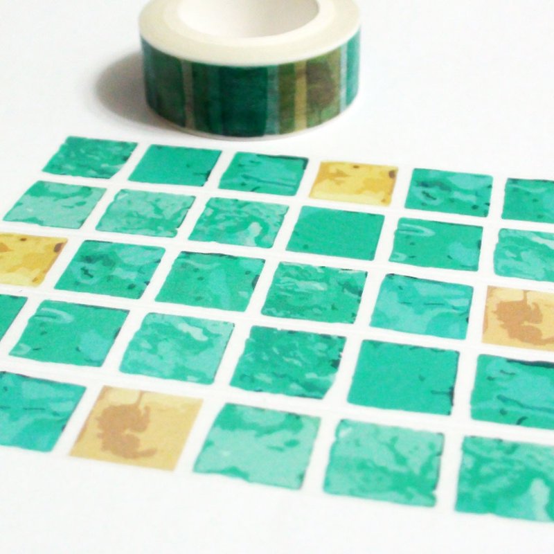 Masking Tape Versailles Bath Tiles - มาสกิ้งเทป - กระดาษ 