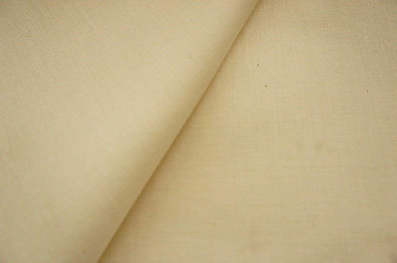 オーガニックコットンダブルガーゼ - 編み物/刺繍/羊毛フェルト/裁縫 - コットン・麻 ホワイト