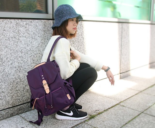 Light Sweet Caramel] Classic Lovely Backpack (Strap Thickened