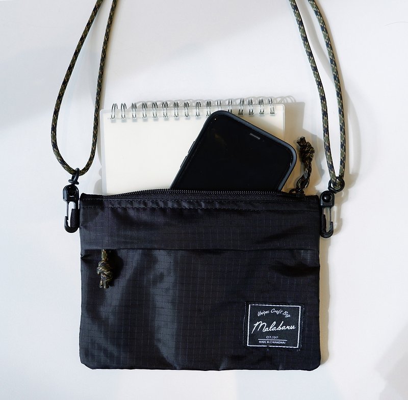 Sachoche S / Black - Messenger Bags & Sling Bags - Nylon Multicolor