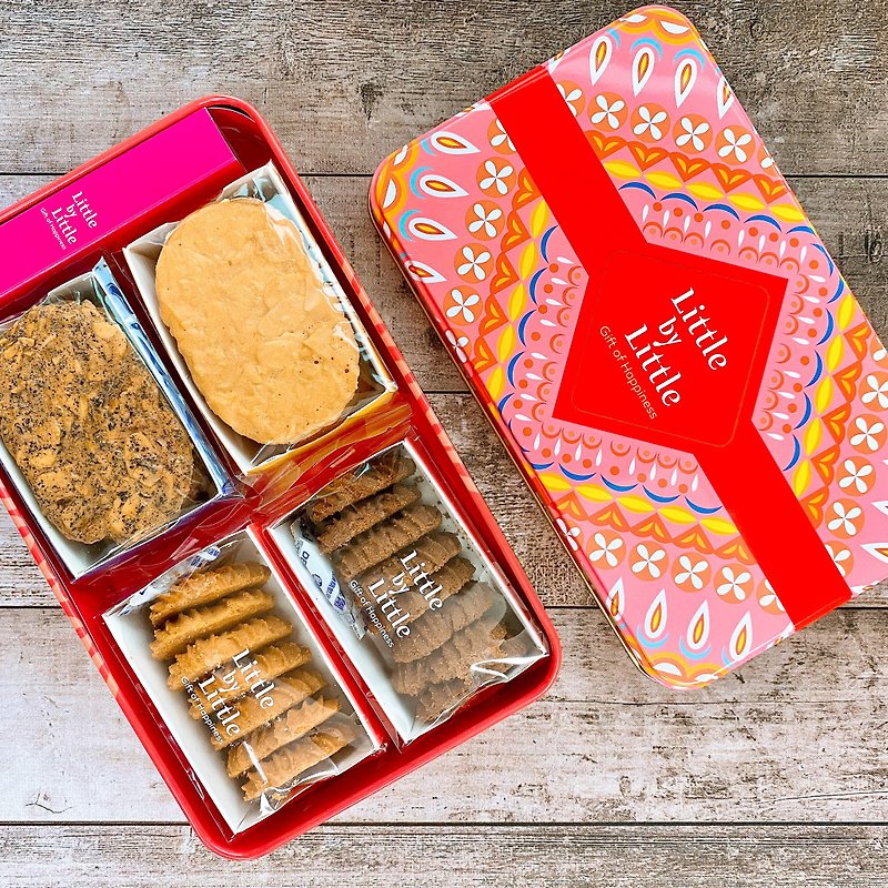 Special Giftbox (Almond Tuile/Heart Cookies) - คุกกี้ - อาหารสด สึชมพู