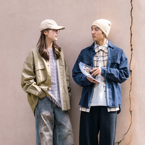 TOPBASICS. TopBasics 雙口袋工裝襯衫