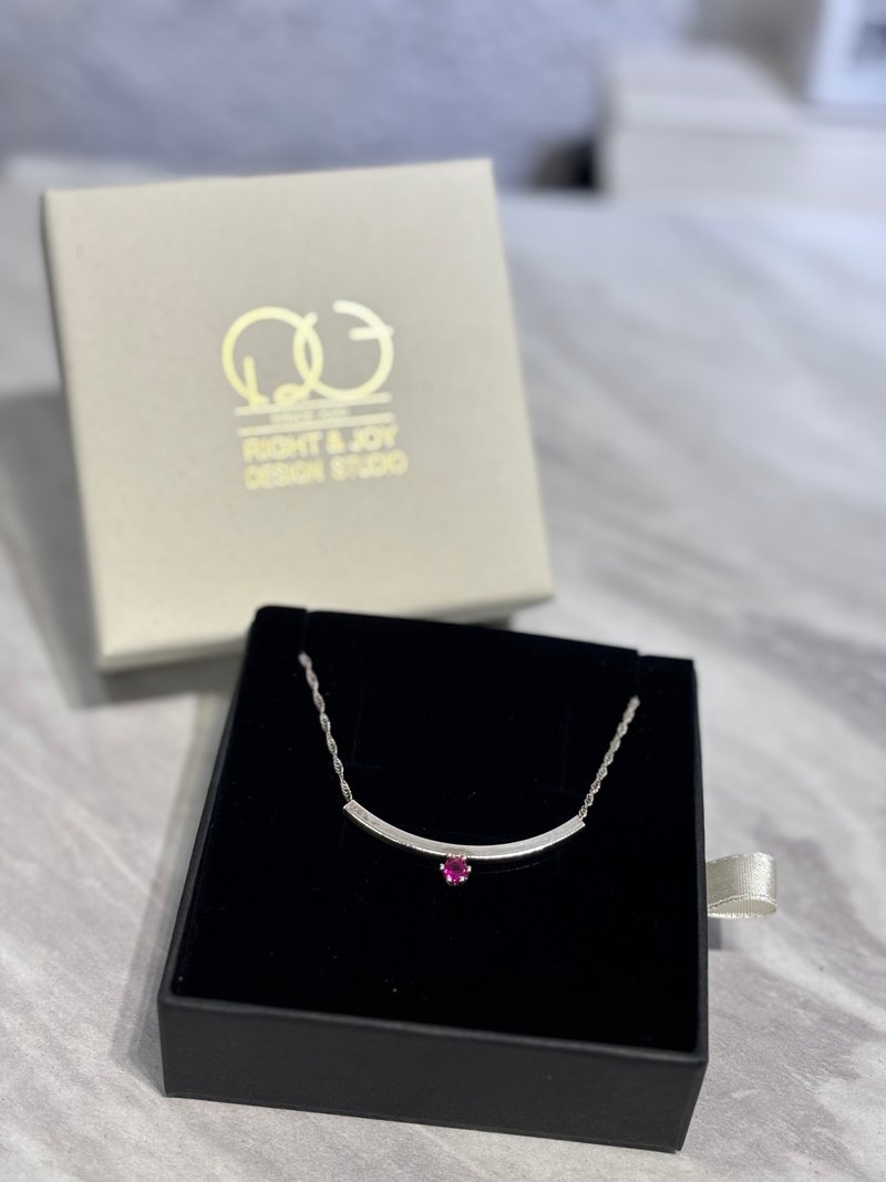 Meteor Series – 925 Sterling Silver Necklace - สร้อยคอ - เงินแท้ 