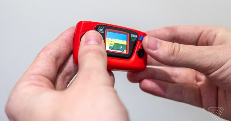 遊戲機 全新 正版 SEGA Game Gear GG Micro 超迷你機台 - 科技小物 - 塑膠 紅色