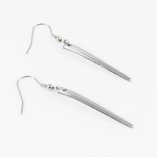 [Tines steel earrings] stainless steel earring Hands personality minimalist geometry Valentine birthday anniversary banquet party to exchange gifts for Christmas