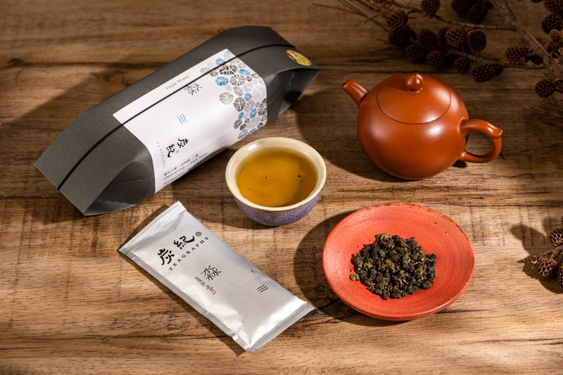 2021 Japanese Tea Competition - Highest Gold Award~Qingxin Oolong Tea~Fruit Fragrance. Osmanthus Fragrance 6g*5 bags - Tea - Paper Blue