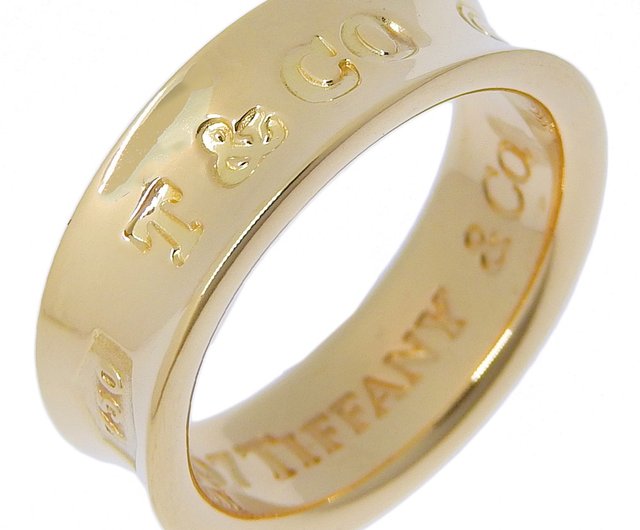 美品 TIFFANY&CO ティファニー ナロー リング 1837 約8.5号 Amazon.co.jp: [ティファニー] リング アクセサリー TIFFANY&Co