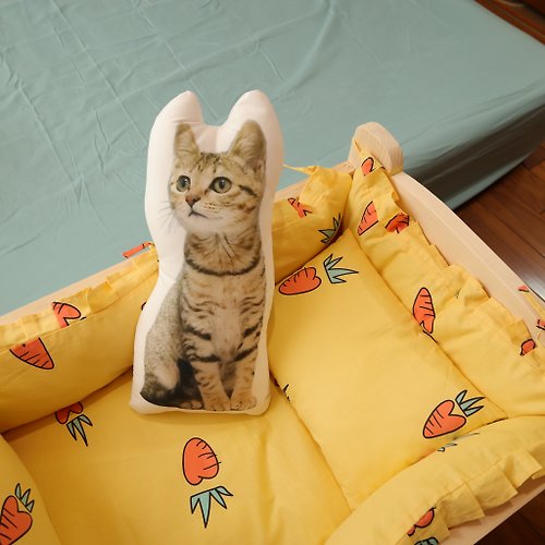 熊讚手創 可加購快件 寵物 照片 客製化 抱枕 枕頭 狗 貓 鳥 人物 情侶 禮