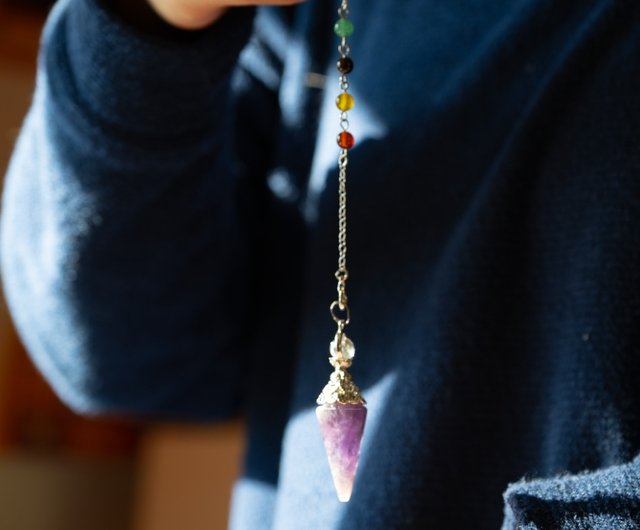 夢のような高品質アメジスト4点セット、開運用 ペンダント