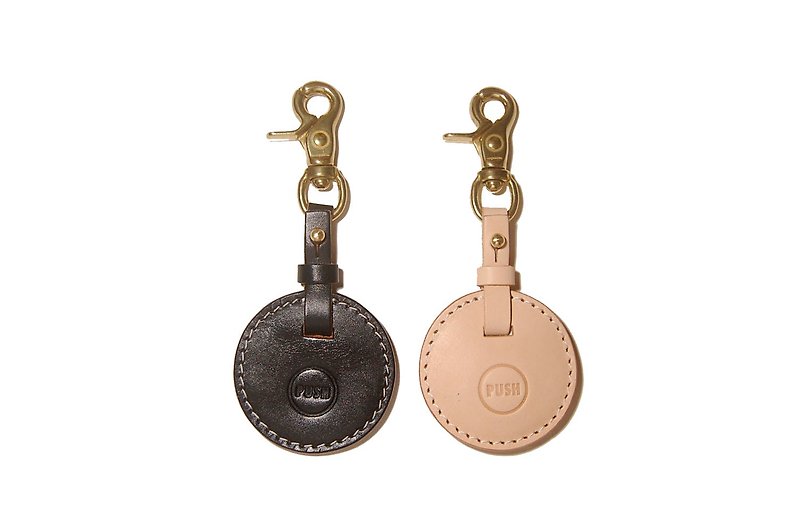 Gogoro 鑰匙皮套 / 比原廠的還帥 - 鑰匙圈/鎖匙扣 - 真皮 黑色