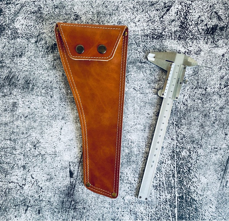 Hand made Leather Vernier caliper cover for caliper 150mm and 120mm - 其他 - 真皮 多色