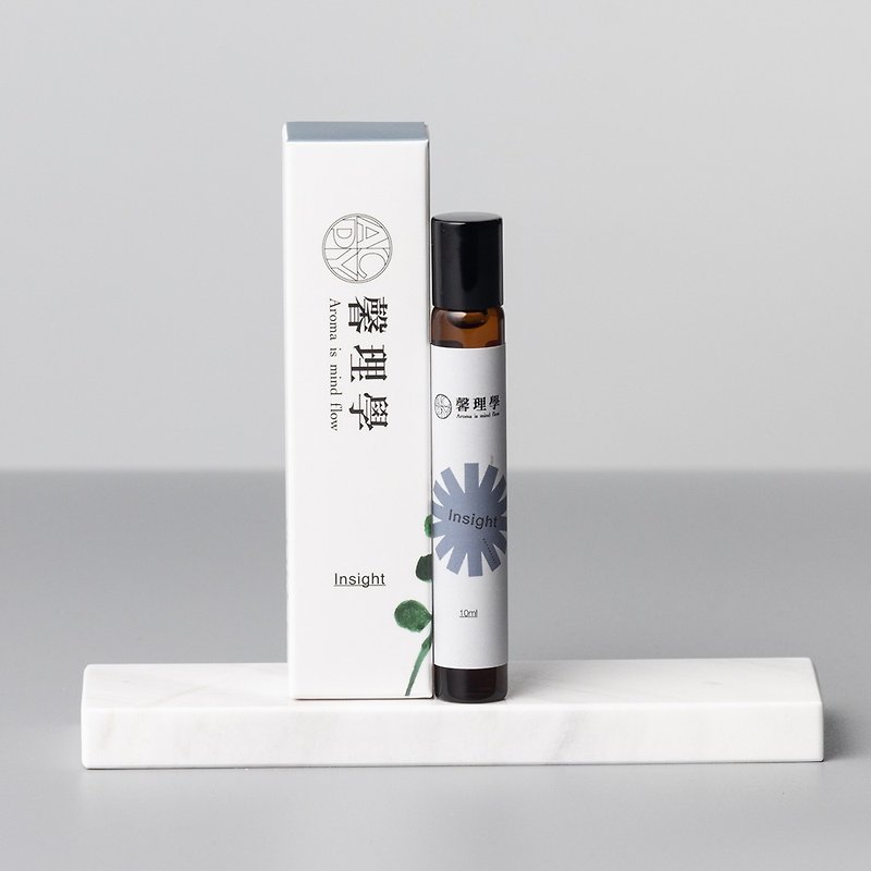 [Natural Compound Blended Oil Roll-On Bottle] Wooden Personality- Insight Insight - Fragrances - Essential Oils Blue