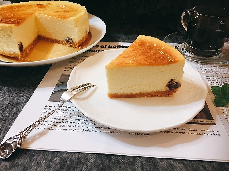 Original Classic - Cheesecake 6吋"#松软绵密#入口即化#Lime wine grape - Cake & Desserts - Fresh Ingredients Yellow