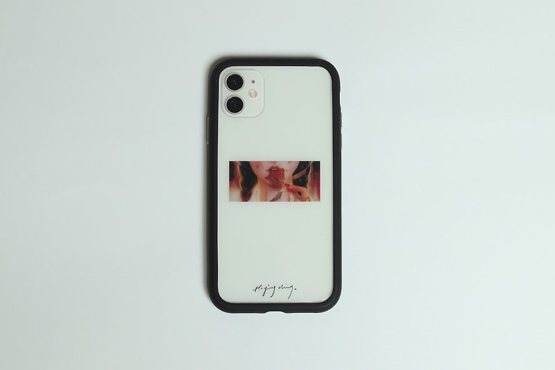 Hungry for love / DEVILCASE anti-drop mobile phone case second generation / Iphone dedicated - เคส/ซองมือถือ - พลาสติก สีใส