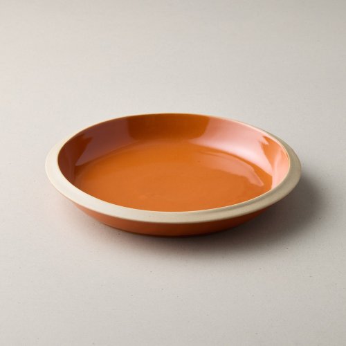有種創意 日本食器 日本瀨戶燒 - 釉彩深緣盤 - 兩款任選 - 24.5 cm