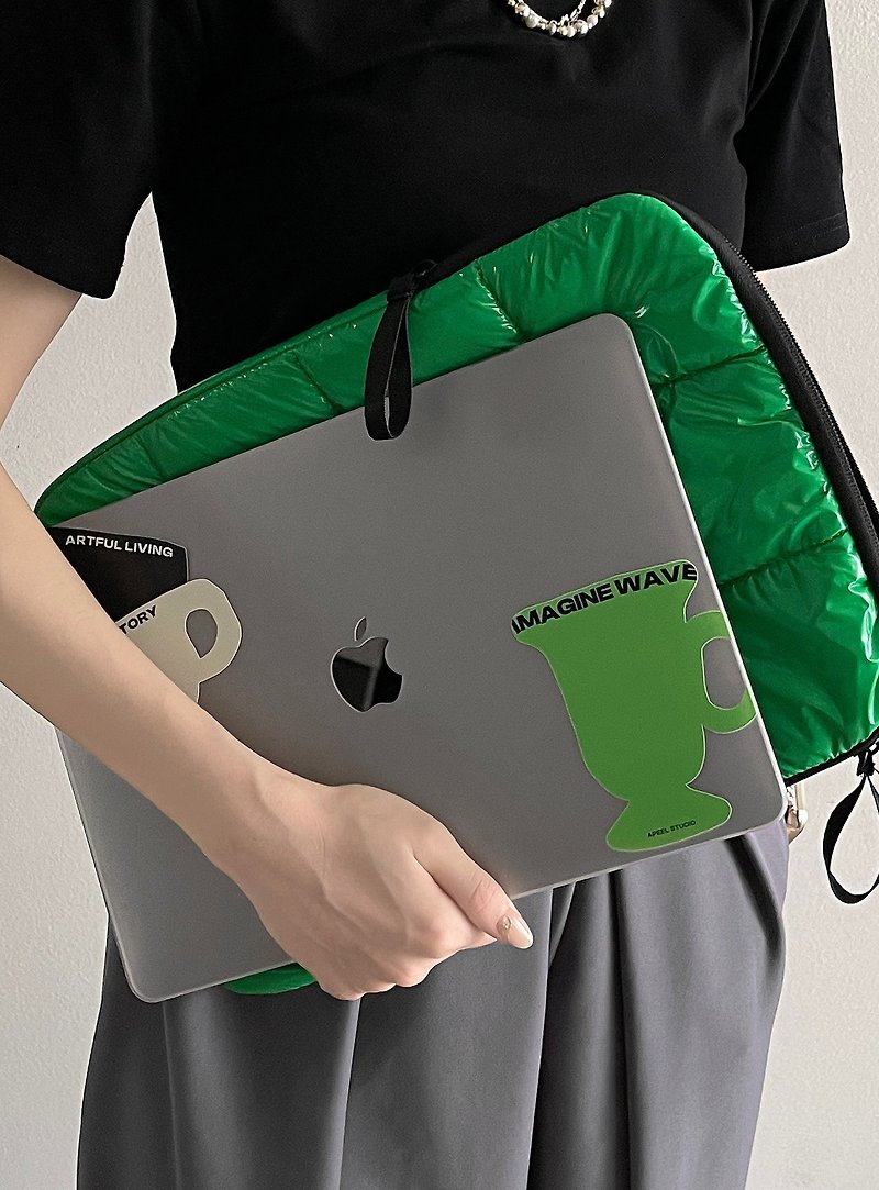 午後故事 MacBook 透明全包防刮保護殼 APEEL STUDIO - 平板/電腦保護殼 - 塑膠 透明