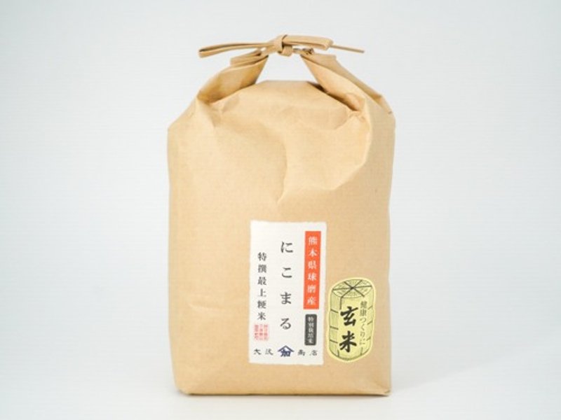 Specially cultivated rice Nikomaru brown rice 2kg - ธัญพืชและข้าว - วัสดุอื่นๆ 