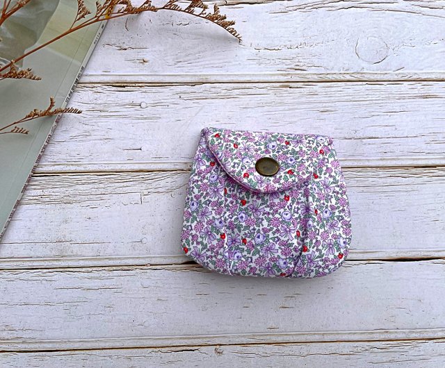 Pure Handmade] Purple Garden Shell Coin Purse Storage Bag Wallet - Shop  mamapinbu Coin Purses - Pinkoi