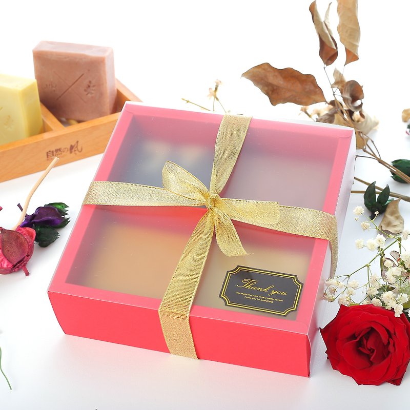 Hearty peace gift box - Soap - Plants & Flowers 