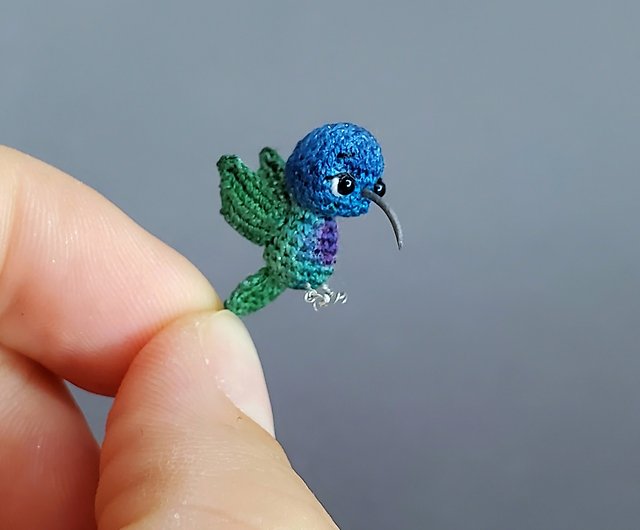 Doll House Shoppe Toy Hummingbird Set/3 11977 Micro-mini Miniature 