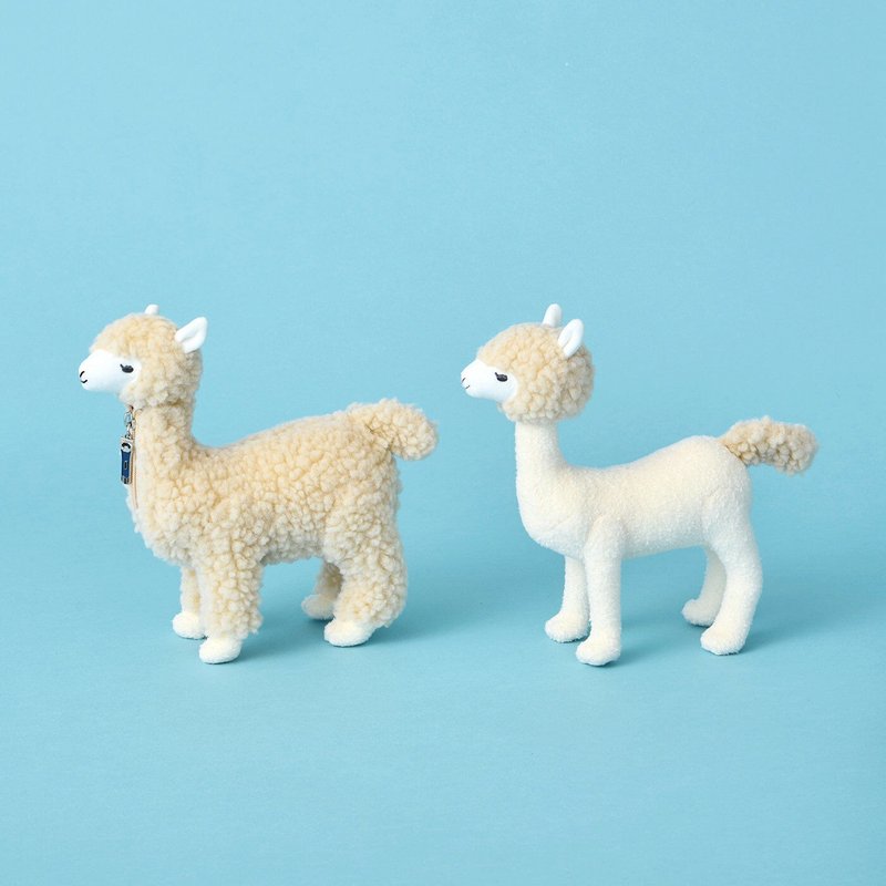 【YOU+MORE!】Cute shaved alpaca-shaped stuffed doll - pre-order / arriving in January 2025 - Stuffed Dolls & Figurines - Polyester 