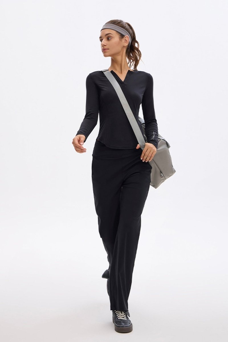 Erica Pocketed Fleece Pants - 女運動褲/機能褲 - 棉．麻 灰色