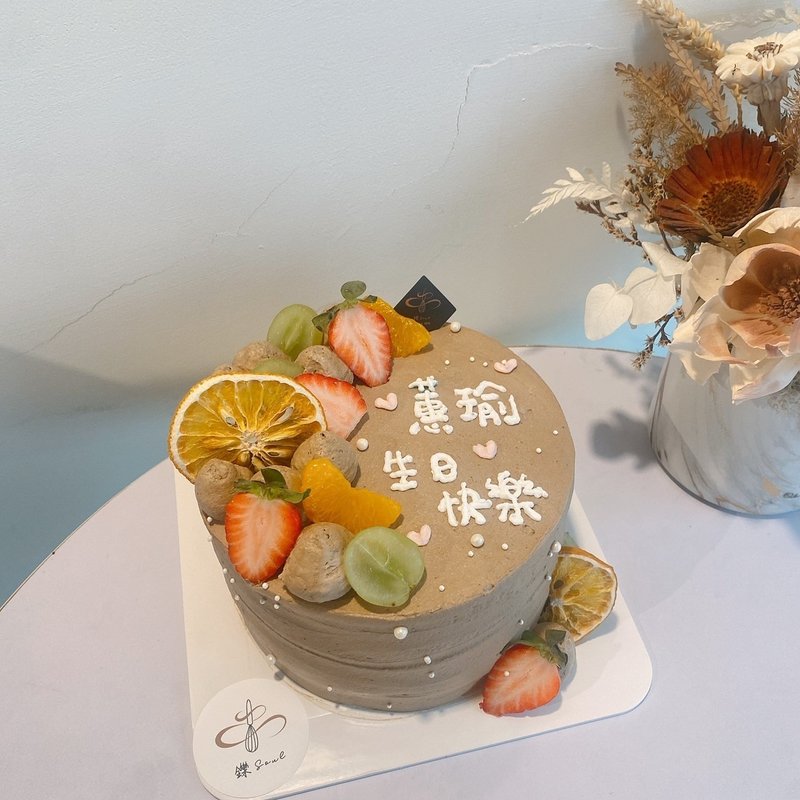 公版蛋糕 伯爵柚香白葡萄 伯爵蛋糕 公版蛋糕 鑠甜點 生日蛋糕 - 蛋糕/甜點 - 新鮮食材 
