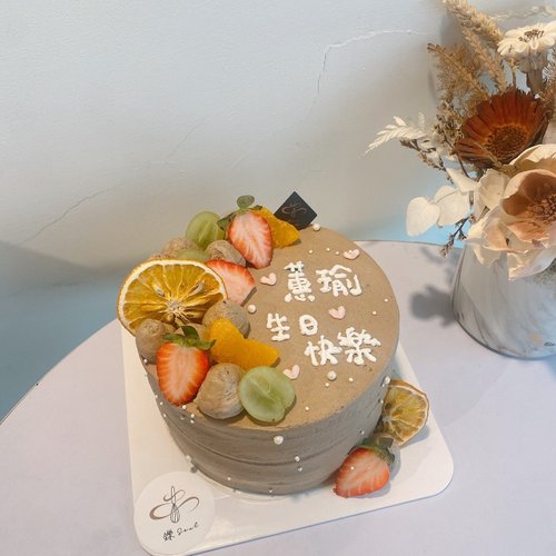 鑠咖啡/甜點專賣店 生日蛋糕 臺北 中山/松山 咖啡課程教學 客製化蛋糕 公版蛋糕 伯爵柚香白葡萄 伯爵蛋糕 公版蛋糕 鑠甜點 生日蛋糕