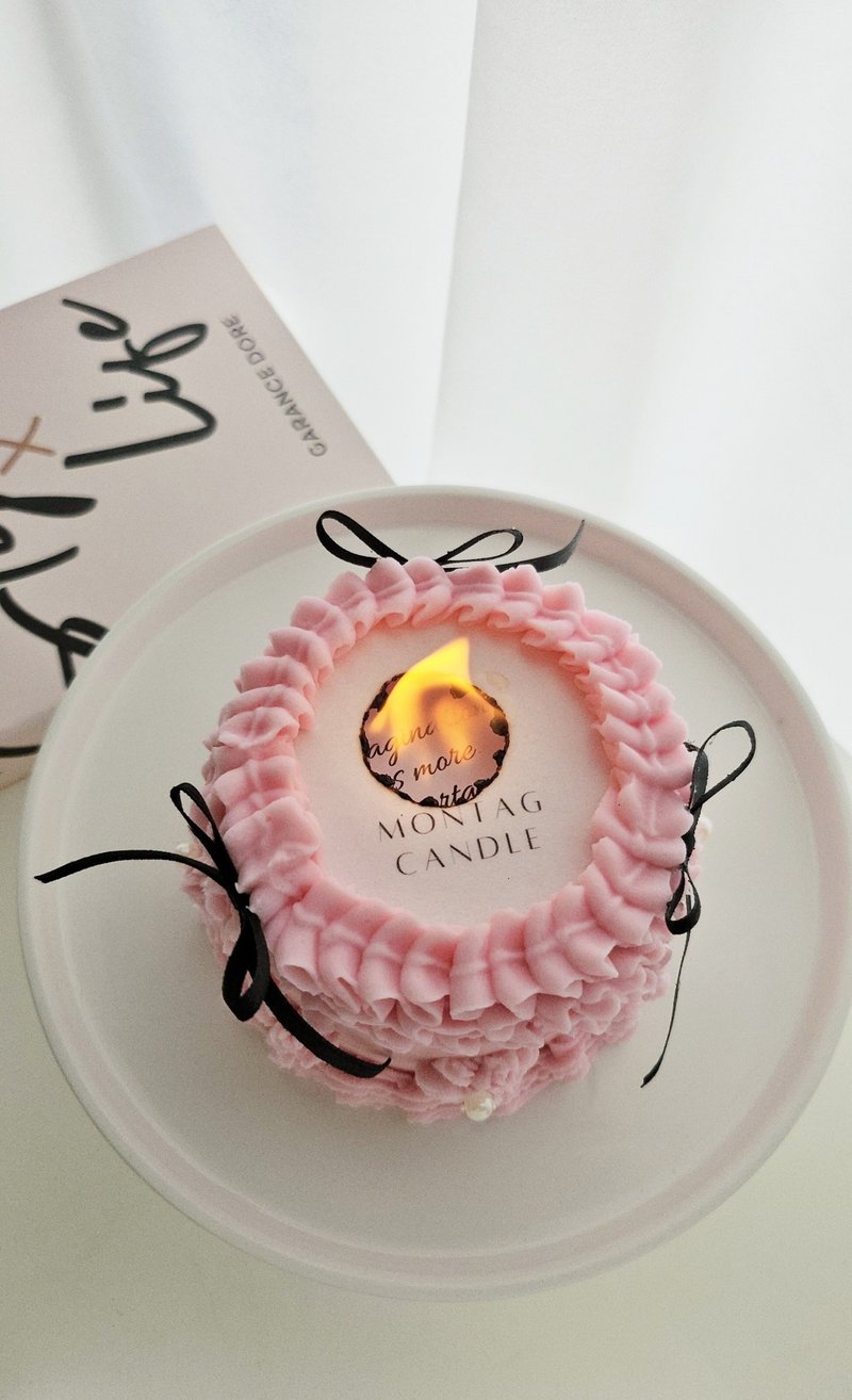 【Taoyuan】Cultural coins can be used for 3.5-inch burning cake candles - Candles/Fragrances - Wax 