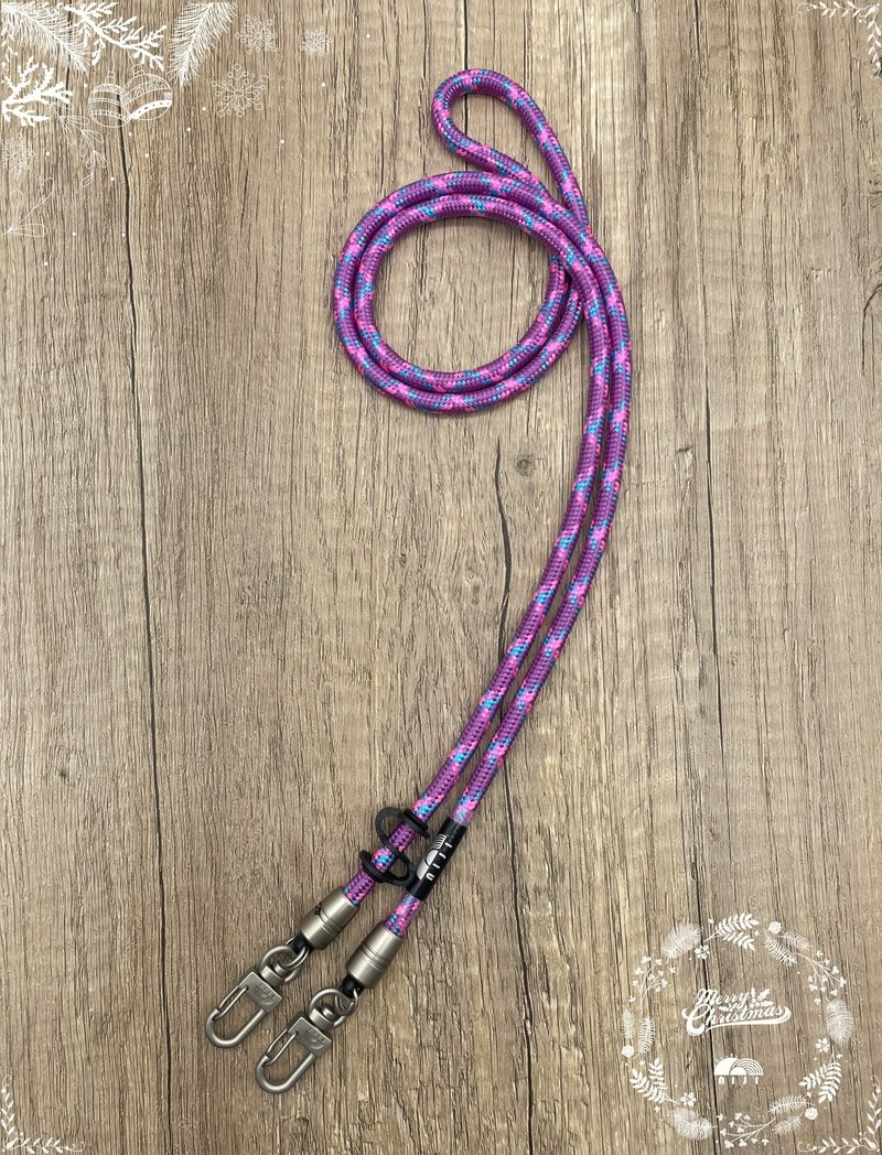 Christmas special niji 6mm Purple color - 手機掛繩/背帶 - 其他材質 紫色