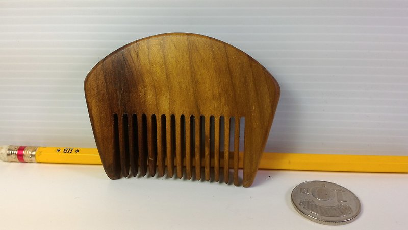 Taiwan Wu Xin Shi logs portable pocket comb (E) - อื่นๆ - ไม้ 